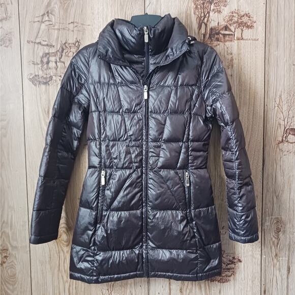 Calvin Klein Brown Packable Down Puffer Jacket Size XS - Picture 1 of 10